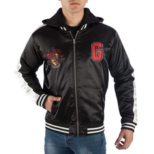Bioworld Harry Potter Gryffindor Satin Zip-up Hoodie Jacket-X-Large