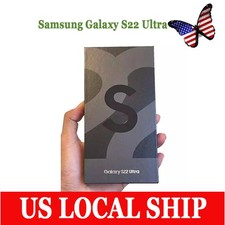 NEW-Sealed Samsung Galaxy S22 Ultra 5G S908U 256GB - Factory Unlocked Smartphone