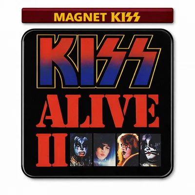 Magnet KISS – Aimant Frigo Album Hard Rock Alive II - Photo 1/4