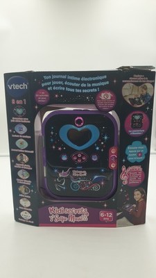 VTech KidiSecrets Selfie Music 2.0 schwarz Elektronisches Tagebuch -Franziösisch