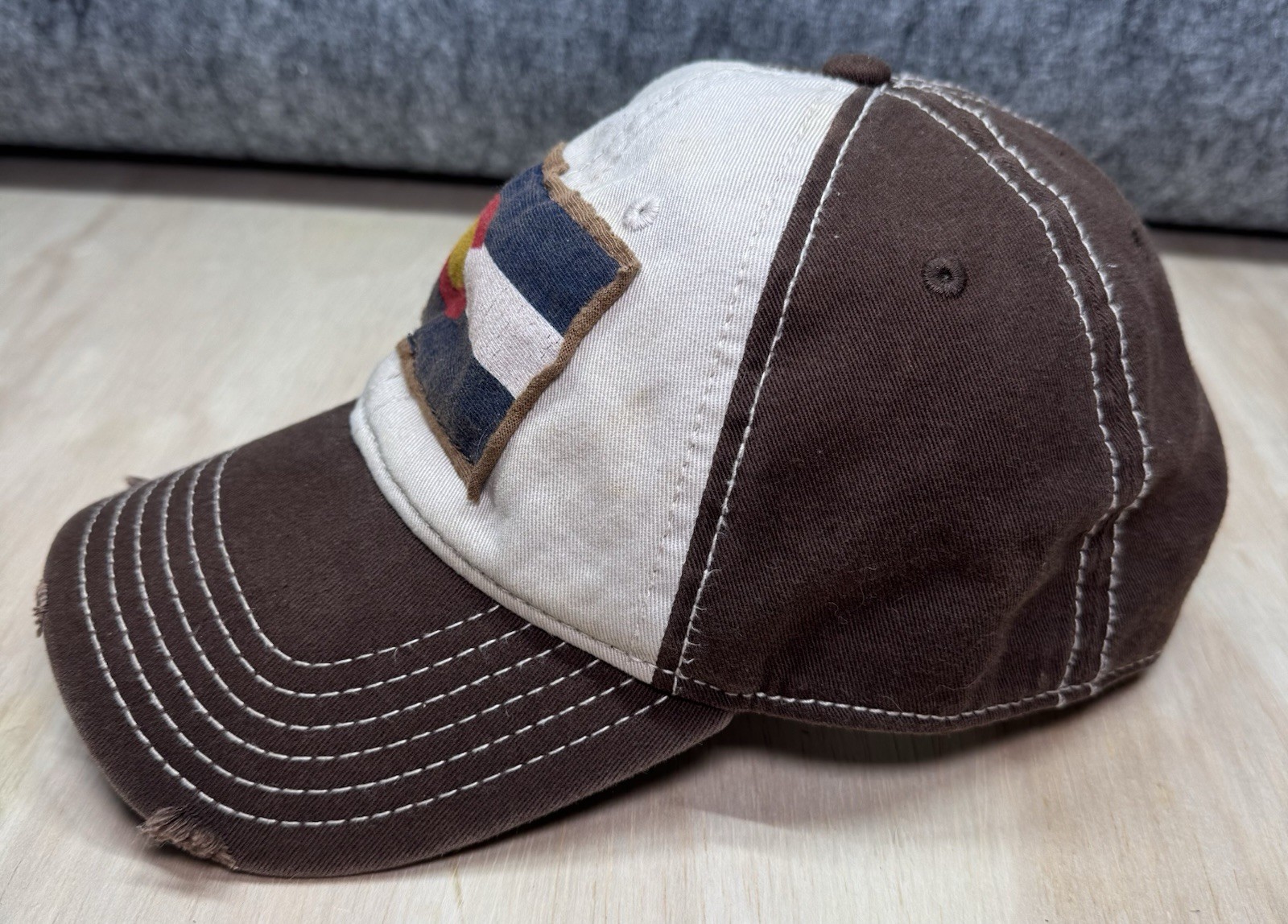 Colorado Hat Strap Back Flag Patch Embroidered Lo… - image 3