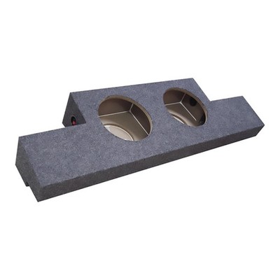 QPOWER GMC10 2004 DUAL 10'' SUB ENCLOSURE FOR 04-06 GMC/CHEVY NON-HD CREW CAB