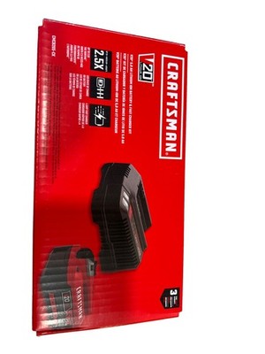 NEW Craftsman V20 5Ah Lithium-ion Battery And Charger Starter Kit CMCB205-CK