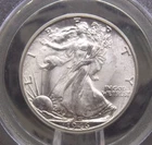 1946 "D" Walking Liberty Half Dollar 50c PCGS MS64 #625 OGH Old Green ECC&C, Inc