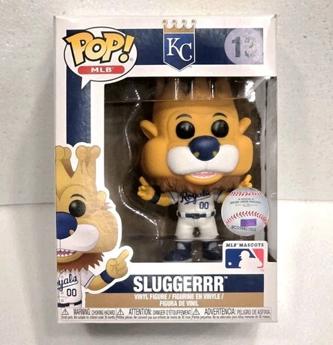 Funko Pop! MLB Mascots Kansas City Royals Mascot Sluggerrr #13 Baseball Slugger