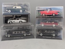 Varianten / Modellautos 1:43 Ixo DeAgostini Mercedes Benz Collection mit Vitrine