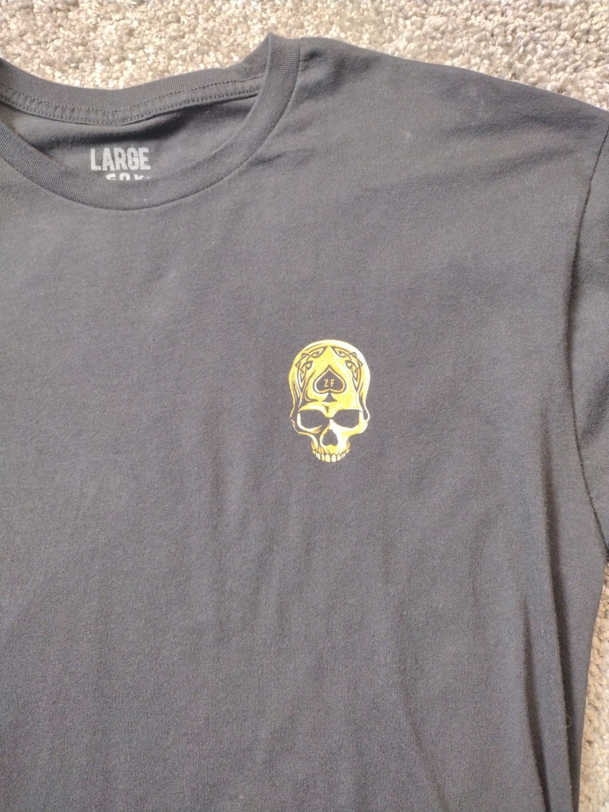 Zero Foxtrot Exclusive T shirt Size Large Black w… - image 4