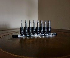 New Tekton Triple Square Xzn 38 Dr Socket Set M4-m12 Sib91104