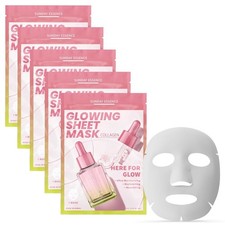 Collagen Face Mask   Dermatologist Tested, Anti-Aging, Korean Skin Care, Firms