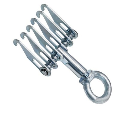 Car Body Dent Repair Tool with 6 Finger Claw Hook and For Slide Hammer Rings