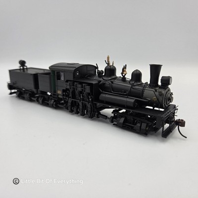 Bachmann Spectrum 80-Ton Three Truck Shay Loco Unlettered Steel Cab & Oil #81907
