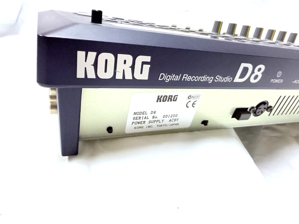 KORG D8 Digital 8 Track Recording Studio Used Tested Excellent Condition - Image 4 of 4