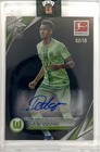David Odogu RC Auto /10 2024-25 Topps Chrome Bundesliga VFL Wolfsburg