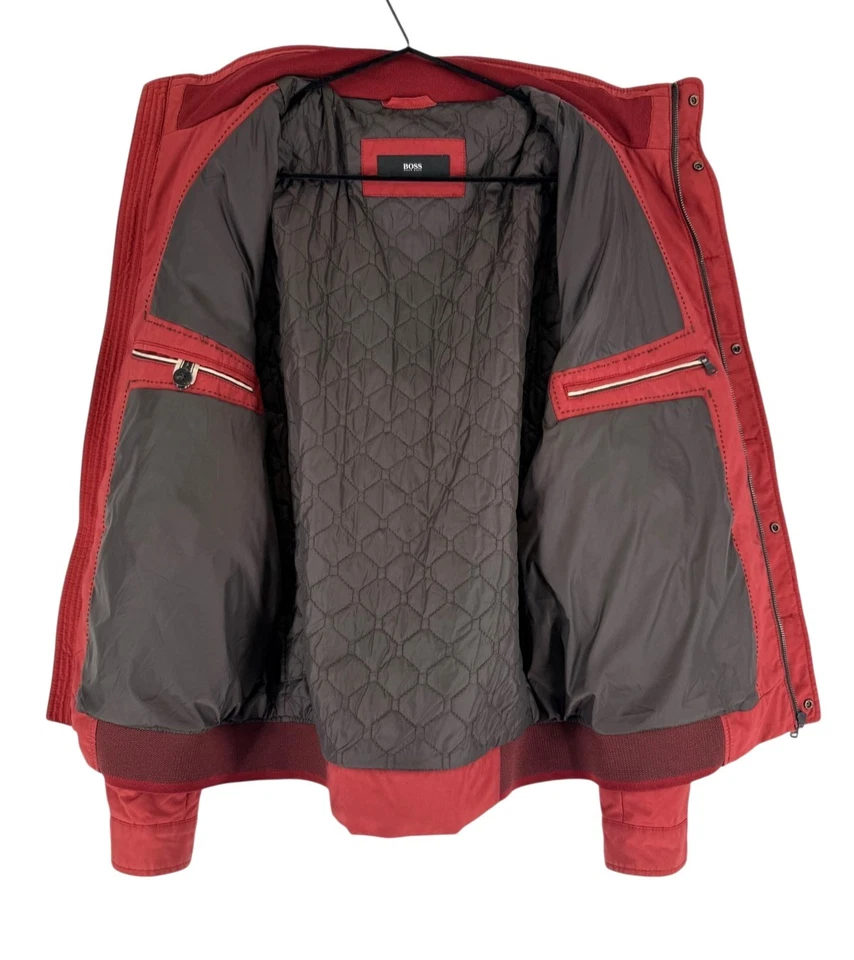 Chaqueta Con Capucha Hugo Boss Para Hombre Cherkin2 Talla 56 - 2XL - Imagen 4 de 4