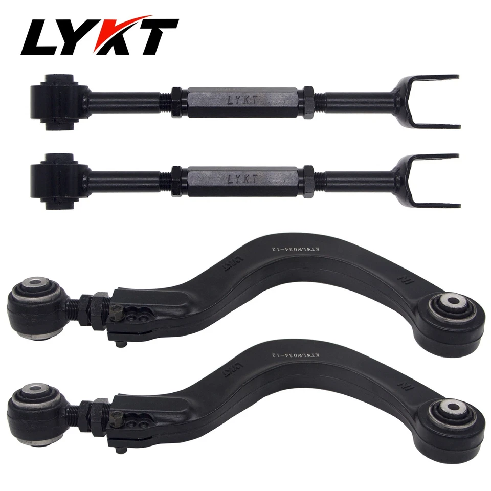 LYKT 4pcs Rear Camber&Toe Alignment Control Arms Kit for Volvo XC60/XC90 V60/V90 - Image 2 of 4
