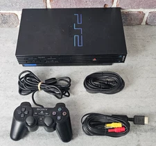 Sony PlayStation 2 PS2 Fat Console OEM SCPH-39001 w/ Controller + Cables
