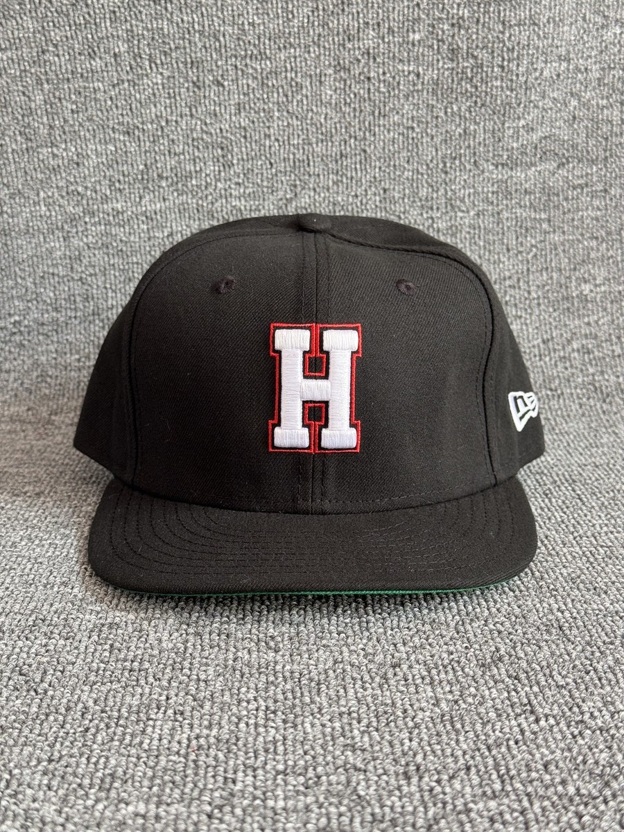 New Era Huntsville Stars 59FIFTY Fitted Hat Black Red White 7 3/8 Retro MiLB