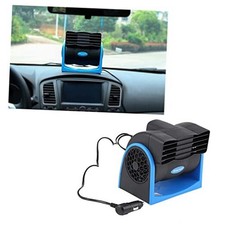 12V Car Fan, Silent Mini Fan with Adjustable Speed, Universal Cigarette