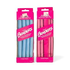 2 Packs Vtg 1986 Clairol Benders Flexible Shapers To Use w/ Heated Shaper Unit