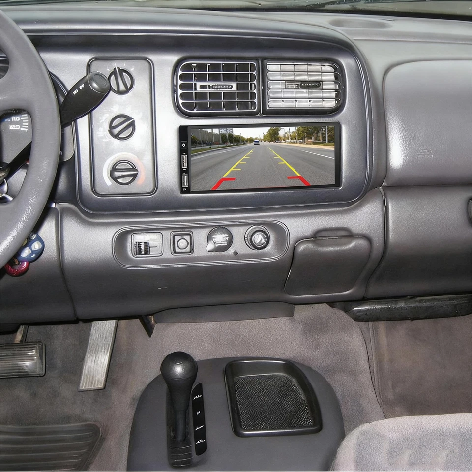 PANTALLA TÁCTIL INALÁMBRICA CARPLAY PARA RADIO ESTÉREO DE COCHE DODGE DURANGO 1998-2000 GPS Foto 3 de 4