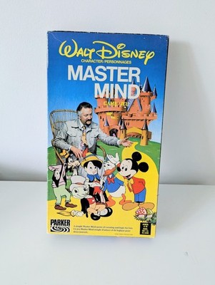 Vintage Walt Disney Mastermind Spiel in Box - Invicta Games 1979 Mickey Mouse