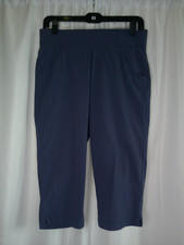 Columbia Omni-Shield Advanced Repellency Capri Pants Outdoor Hiking Medium Blue
