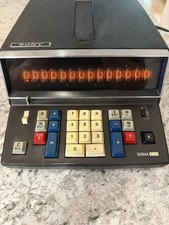 Vintage SONY SOBAX ICC-550W Calculator   WORKS   Nixie Display   Rare 1960s Tech