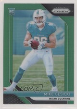2018 Panini Prizm Rookie Green Prizm Mike Gesicki #216 7zf