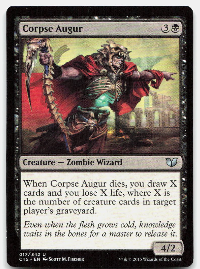 CORPSE AUGUR 17 UC Commander 2015 LP
