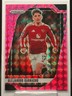 2024-25 Panini Prizm Premier League - Alejandro Garnacho #132 Pink Mosaic Prizm