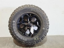 Wheel 17x7-1/2 Aluminum 5 Spoke Painted Black Opt Wfw Fits 21 GLADIATOR 571669