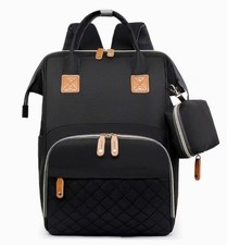 Diaper Backpack Bag with Insulated Bottle Pockets  Changing Essentials Organize