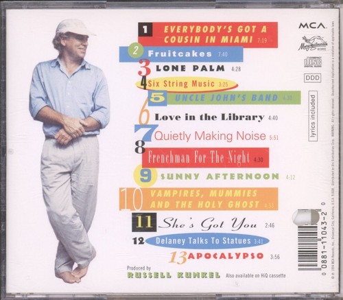 JIMMY BUFFETT FRUIT CAKES CD 13 track CD. Has promo sticker on front insert and - Bild 2 von 3