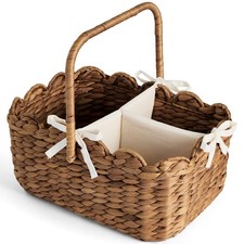 Best Choice Products Diaper Caddy Organizer for Baby w/ Divider & Handles