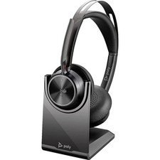 POLY Voyager Focus 2 UC Headset Schwarz Over-...