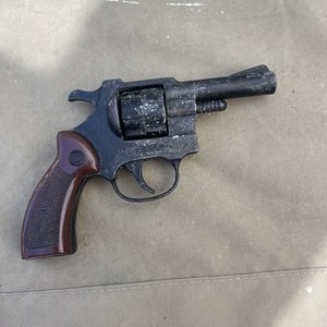 ITALY MADE Mod. 314 Col. 6mmKBlank Firing Prop Metal Revolver