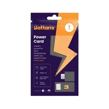 Battarix Power Card - Ultra-Slim Emergency Backup Battery