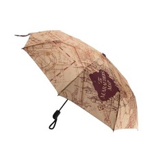 Cinereplicas Harry Potter Umbrella - Auto Open - Official License Marauder's Map