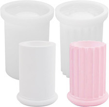 2 PCS Jar Resin Molds Silicone Jars Molds Jewelry Storage Box Epoxy Resins Casti