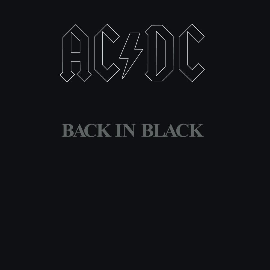 AC/DC Back In Black Vinyl LP Reissue 33 RPM New Sealed