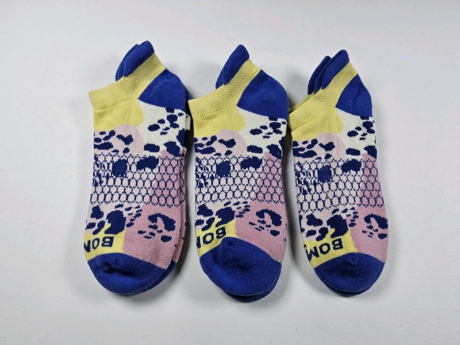 Bombas Original Ankle Socks Lot Of 3 Pairs Size M