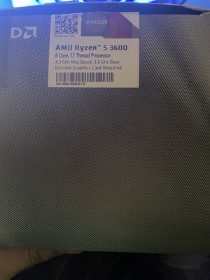AMD Ryzen 5 3600 Prozessor, 6 Kerne, 3,6GHz, AM4 Sockel