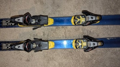 Salomon X-FREE 8 185cm Skis With Salomon 900S Bindings And