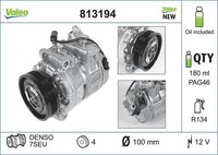 Valeo Kompressor, Klimaanlage 813194 FüR BMW