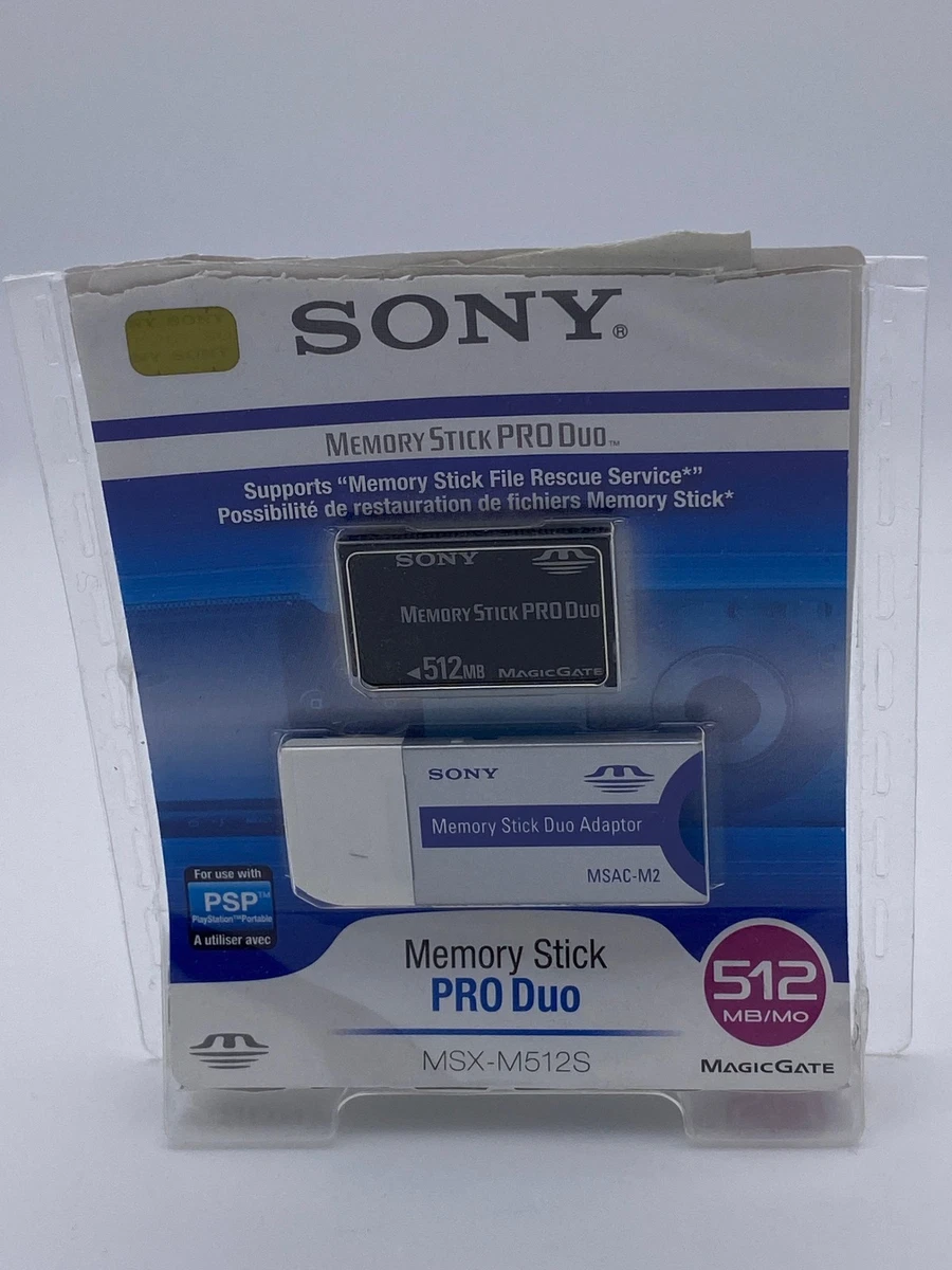 512MB メモリー 2枚セット　#3 Sony 512MB PRO Duo Camera Memory Stick for sale | eBay