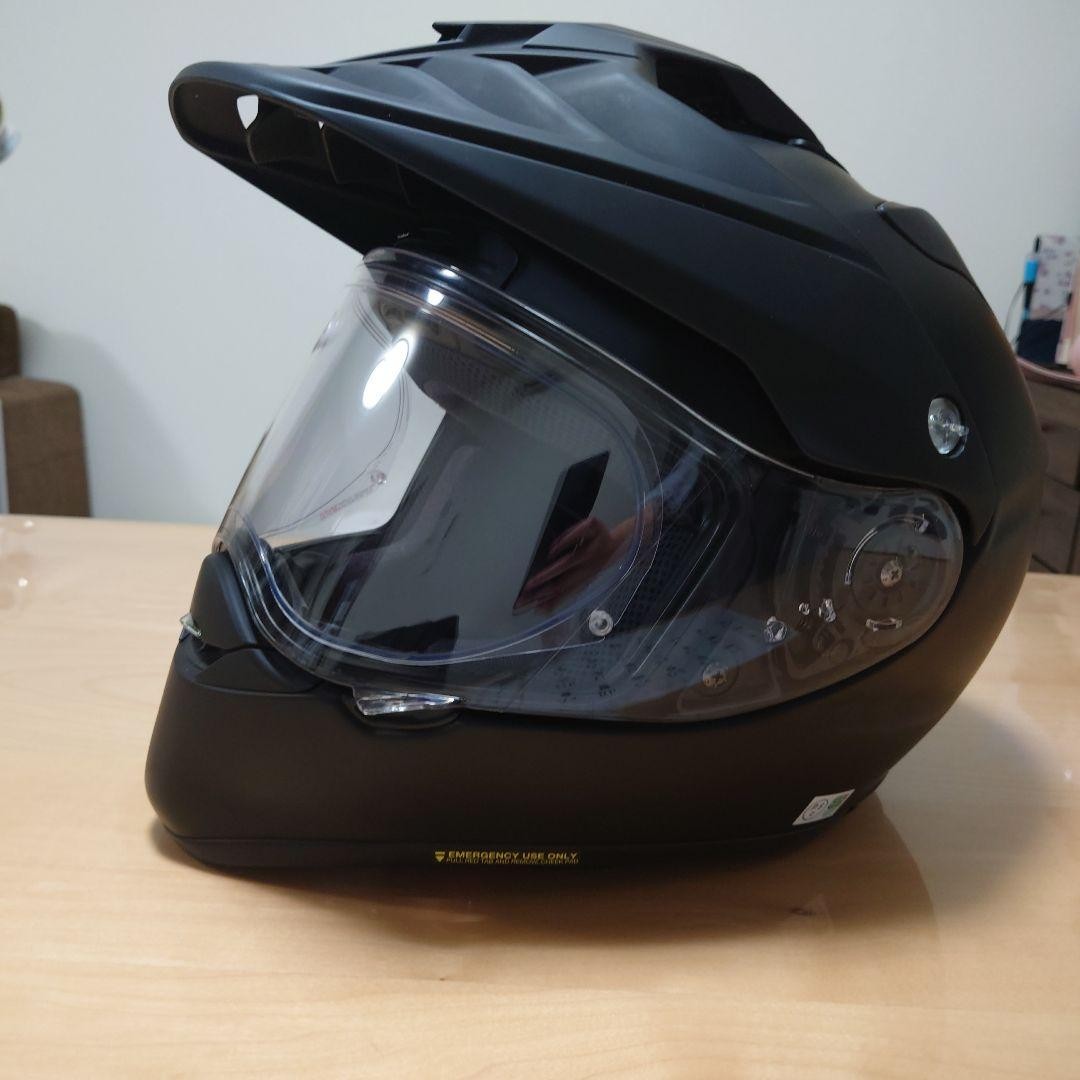 SHOEI HORNET ADV Helmet Matte Black Size M | eBay