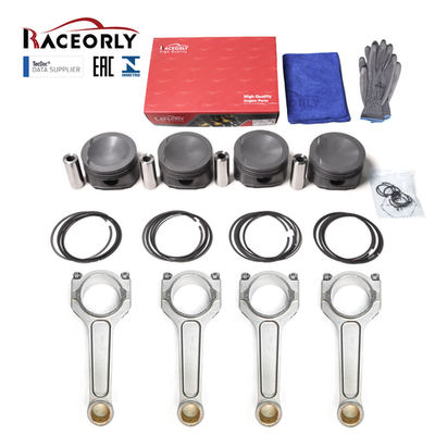 #ad RACEORLY Forged Piston ConRod Set Φ22mm For AUDI S1 S3 TTS VW Golf R 2.0 TSI CDL $1000.00