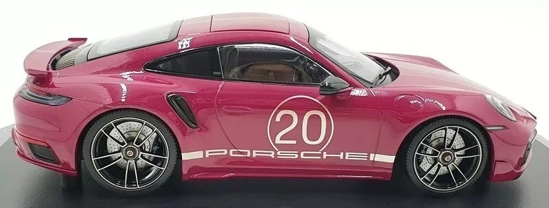 ,MINICHAMPS, PORSCHE 911 Turbo S coupé Sport Design 2021 Rosa, 1/18, MNC15506... - Imagen 3 de 3