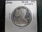 1/2 oz .999 fine silver round, The Millennium Eagle