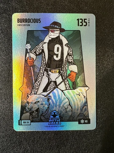 Bo Jackson Battle Arena Blue Ice Battlefoil Burrocious Joe Burrow First Edition